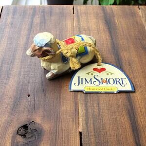 Jim Shore Heartwood Creek JOY TO THE WORLD Nativity Sheep Ornament Enesco New